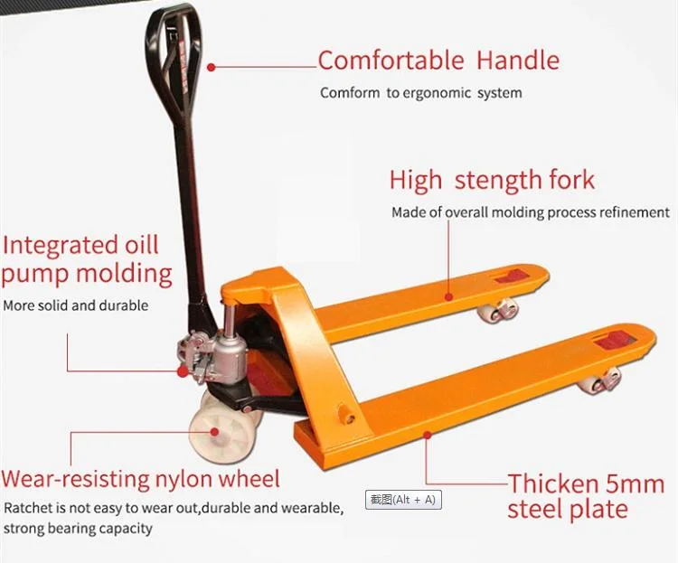 2ton 2.5ton 3ton 5ton Hand Pallet Truck with Superior Quality