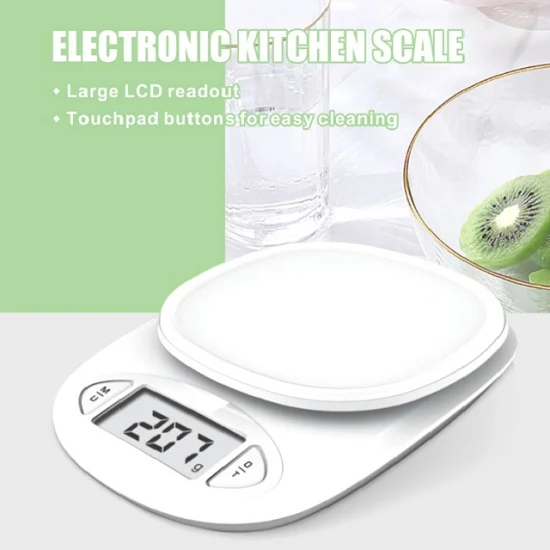 Ek25 Multifuncional Doméstico 5kg 3kg Eletrônica Inteligente Pesando Balanças Digitais de Peso de Alimentos para Cozinha