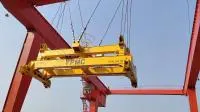 SGS/ISO 20 T 30 T 50t Equipamento de construção geral para serviço pesado Armazém externo Recipiente portátil pesado Quay Viga dupla Guincho Guindaste de pórtico