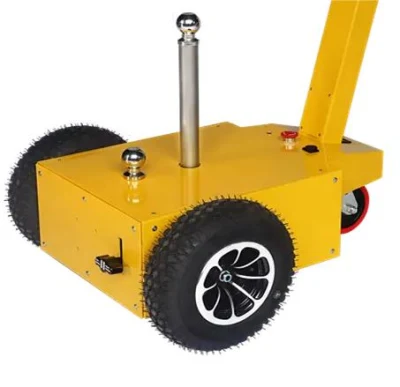 Trator elétrico móvel portátil de reboque de bagagem de 2,5 toneladas com aprovação CE pequeno trator de reboque elétrico móvel